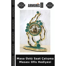 Armoris Masa Üstü Saat Çalışma Masası Ofis Hediyesi