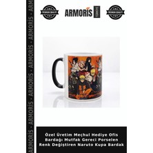 Armoris Özel Üretim Meçhul Hediye Ofis Bardağı Mutfak Gereci Porselen Renk Değiştiren Naruto Kupa Bardak