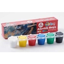 TeknoKapsül Pigui Akrilik Boya 6 Renk 25ML