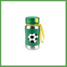Bezos Zoo Pipetli Paslanmaz Çelik Suluk 350 ml Futbol · Renk: Futbol Mgc