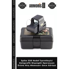 Armoris Spike 558 Hedef Işaretleyici Holografik Nişangâh Operasyon Ürünü Atış Aksesuarı Gece Görüşü