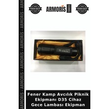 Armoris Fener Kamp Avcılık Piknik Ekipmanı D35 Cihaz Gece Lambası Ekipman