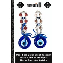 Armoris Özel Seri Geleneksel Tasarım Antre Süsü Ev Hediyesi Nazar Boncuğu Askılık