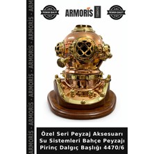 Armoris Özel Seri Peyzaj Aksesuarı Su Sistemleri Bahçe Peyzajı Pirinç Dalgıç Başlığı 4470/6