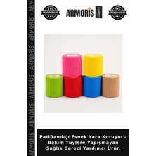 Armoris Patibandajı Esnek Yara Koruyucu Bakım Tüylere Yapışmayan Sağlık Gereci Yardımcı Ürün