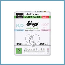 Bezos Natural Double Soft Külot Bez Ultra Paket 5 Beden 78 Adet MBT06