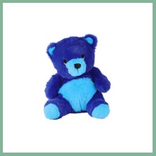 Bşk Virgo 4844 Oturan Küçük Mavi Ayı -My Friend Toys BSK2026