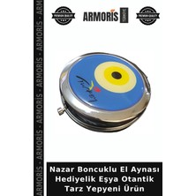 Armoris Nazar Boncuklu El Aynası Hediyelik Eşya Otantik Tarz Yepyeni Ürün