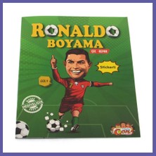 Nida Ronaldo Çıkartmalı Maskeli Boyama Kitabı Nıda