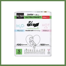 Bezos Natural Double Soft Külot Bez Ultra Paket 5 Beden 78 Adet HB006