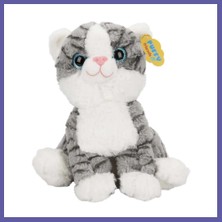 Nida Bıyınessiworldız Kedi Peluş 30 cm S00004774 Nıda