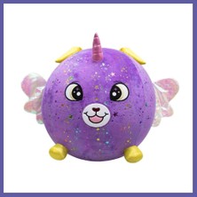 Nida Şişme Peluş Mor Köpek Xxl Shiny Corns S2 Nıda