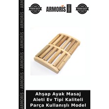 Armoris Ahşap Ayak Masaj Aleti Ev Tipi Kaliteli Parça Kullanışlı Model