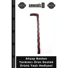 Armoris Ahşap Baston Yardımcı Ürün Destek Ürünü Yaşlı Hediyesi