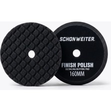 Schön Weiter Araç Oto Rotary Son Kat - Finish Çizik Giderici Pasta Cila Süngeri Siyah 6 Inç - 160 mm