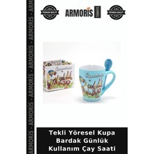 Armoris Tekli Yöresel Kupa Bardak Günlük Kullanım Çay Saati
