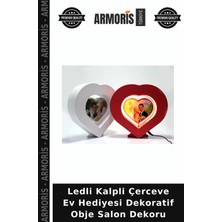 Armoris Ledli Kalpli Çerceve Ev Hediyesi Dekoratif Obje Salon Dekoru