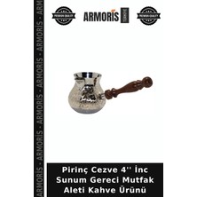 Armoris Pirinç Cezve 4'' Inc Sunum Gereci Mutfak Aleti Kahve Ürünü