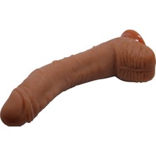 Royal Rain Store Lilitushop 28,2 cm Belden Bağlamalı Gerçekçi Kalın Dıldo BDM8037B