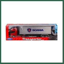 Vintessy Vıntessy 32671S-W Nessiworld Scania Transporter V8 R730 1:24 -Karsan Oyuncak BZS01