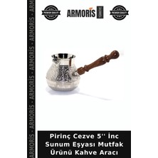 Armoris Pirinç Cezve 5'' Inc Sunum Eşyası Mutfak Ürünü Kahve Aracı