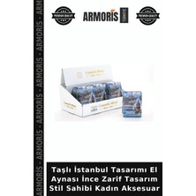Armoris Taşlı Istanbul Tasarımı El Aynası Ince Zarif Tasarım Stil Sahibi Kadın Aksesuar