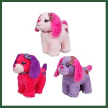 Bezos Peluş Köpek Oturan Renkli 25 cm 1 Adet Fiyatıdır Bzst