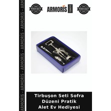Armoris Tirbuşon Seti Sofra Düzeni Pratik Alet Ev Hediyesi