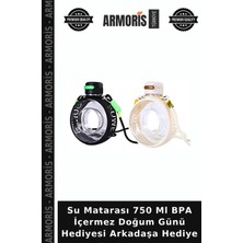 Armoris Su Matarası 750 ml Bpa Içermez Doğum Günü Hediyesi Arkadaşa Hediye