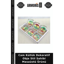 Armoris Cam Küllük Dekoratif Obje Stil Sahibi Masaüstü Ürünü