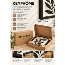 Keyf Home Midnight Run Siyah Çerçeveli Mdf Tablo Poster Salon Duvar Dekoru Hediye