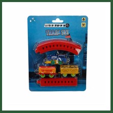 Bezos Kurmalı Raylı Mini Tren Seti 11 Parça Bzst