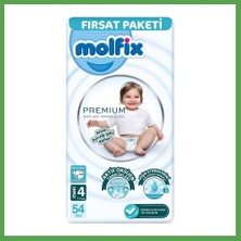 Bezos Premium Bebek Bezi Fırsat Paketi 4 Beden 7-14 kg 54 Adet Mgc