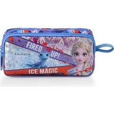 TeknoKapsül Disney Frozen Kalem Çantası Due Ice Magıc W2