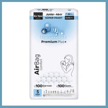 Bezos Bio Natural Premium Plus Airbag Comfort Bebek Bezi 5 Beden 40 Adet MBT06