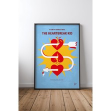 Keyf Home The Heartbreak Kid Siyah Çerçeveli Mdf Tablo Poster Salon Duvar Dekoru Hediye