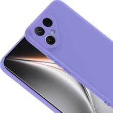 Universal Tecno Pova Curve 2 Ile Uyumlu Kılıf Z-Mara Lansman Vieri Tam Koruma Arka Kapak Kamera Koruma Çıkıntılı Pürüzsüz Yüzey Tecno Pova Curve 2 Için Kılıf Lila