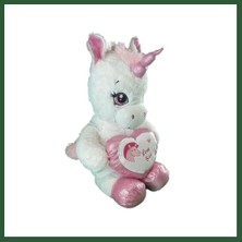 Bezos 63019 Peluş 60 cm Kalpli Boynuzlu At Bzst