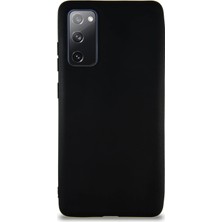 Universal Samsung Galaxy S20 Fe ile Uyumlu Kılıf Soft Premier Renkli Silikon Kapak - Siyah