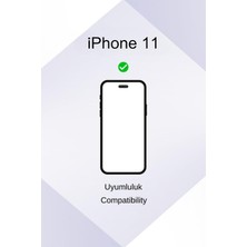Universal For iPhone 11 ile Uyumlu Darbe Emici Esnek Silikon Siyah Lansman Cep Telefonu Kılıf (Iphone 11)