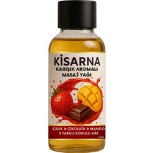 OEM Hem Cinsel Kayganlaştırıcı Çilek Çikolata Mango Kokulu Yağ Hem Aromatik Masaj Yağ Vanilya Gül Jojaba Aromalı 2 Si Bir Arada
