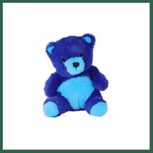Vintessy Vıntessy 4844 Oturan Küçük Mavi Ayı -My Friend Toys BZS01