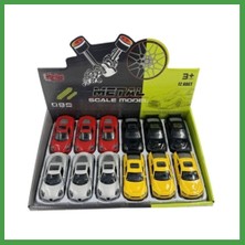 Soi Home KM-36231C-1-2-3-4 Çek Bırak 1 36 Metal Araba Soı