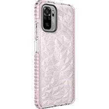 Universal Xiaomi Redmi Note 10S ile Uyumlu Kılıf Pembe Stallo Kapak Orijinal Esnek Dayanıklı Darbe Karşıtı Koruyucu Yeni Nesil Tasarım (Xiaomi Redmi Note 10S, Pembe)