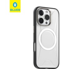 Universal Ape Legend Serisi iPhone 16 Pro / 16 Pro Max Uyumlu Anti-Drop Telefon Kılıfı (Siyah, iPhone 16 Pro)