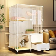 Tr Büyük Kedi Oyun Parkıkedi Kafesleri Kapalı Büyük, Kediler Için Kedi Kulübesi Evcil Hayvan