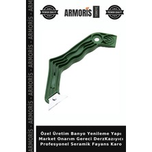 Armoris Özel Üretim Banyo Yenileme Yapı Market Onarım Gereci Derzkazıyıcı Profesyonel Seramik Fayans Karo