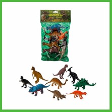Bezos 9 Lu Dinozor Figür Seti 12-20 cm Arz