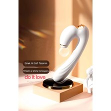 OEM Do It Love -3 Mod Klitoris Emme Simülatörü - 7 Güçlü Titreşim Modu - Su Geçirmez Vibratör - Saklama Kesesi Hediye