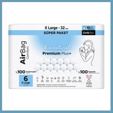 Bezos Premium Plus Airbag Comfort Bebek Bezi 6 Beden 32 Adet MBT06